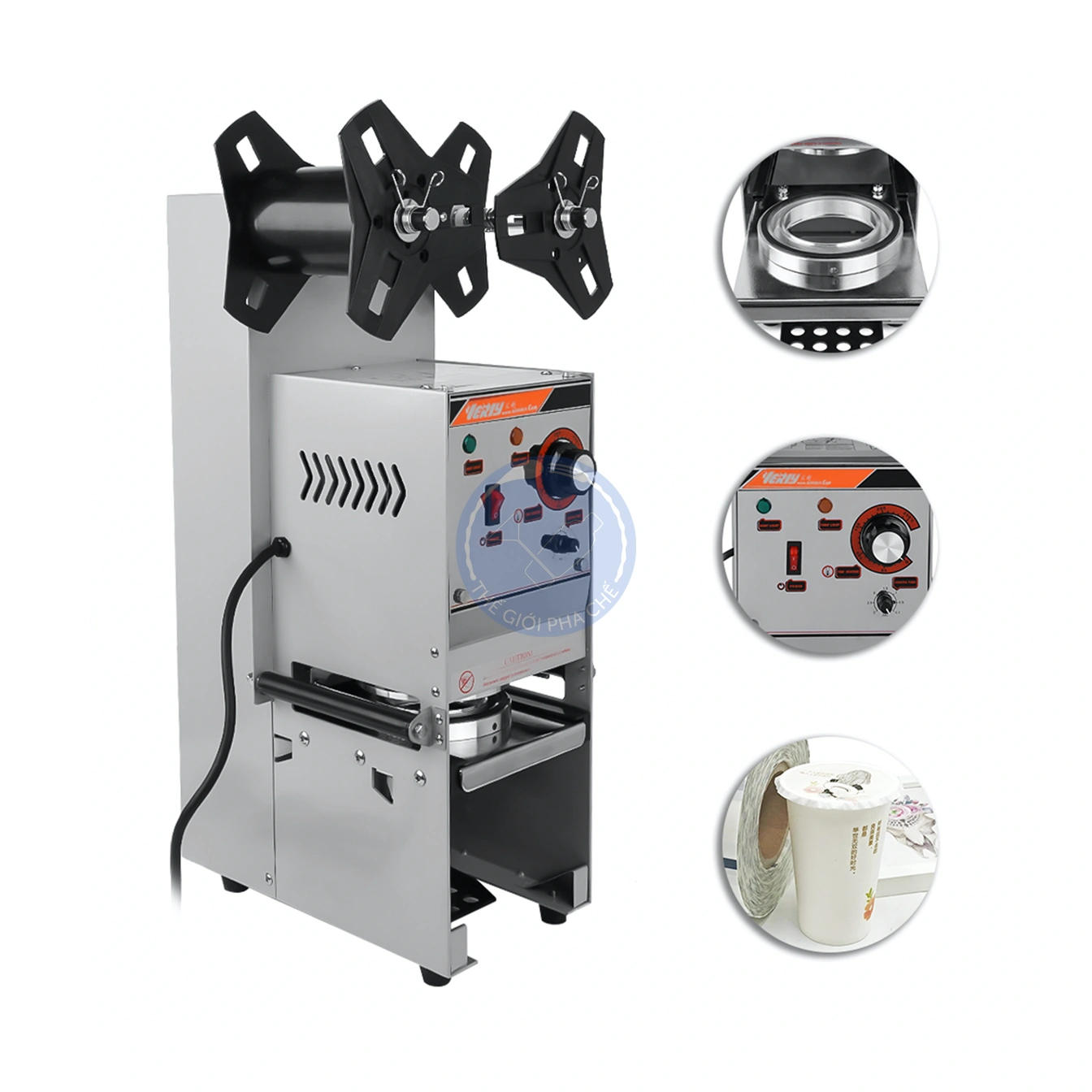 Máy dập cốc bán tự động Verly WY-680