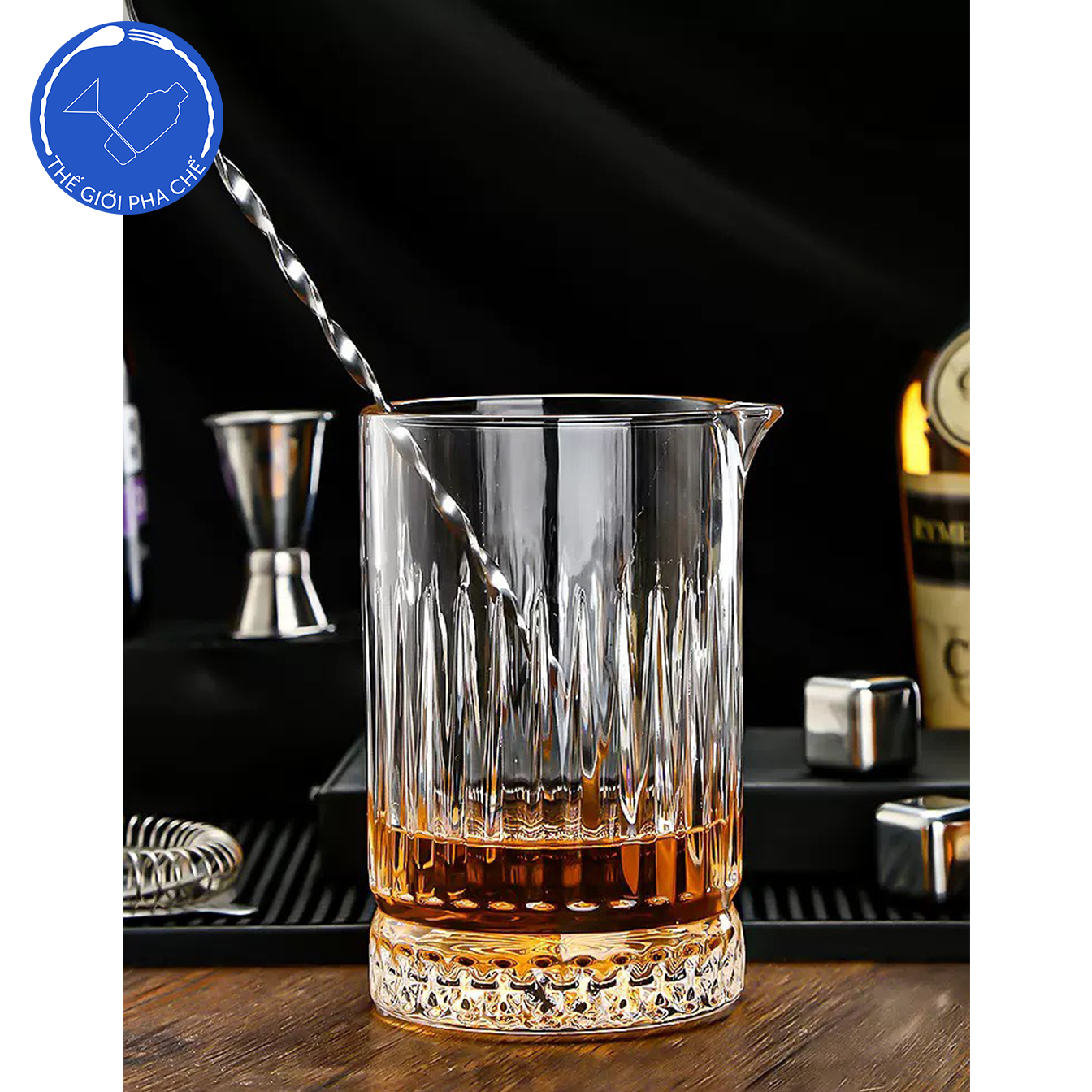 Bình Mixing Glass Kẻ Sọc (Cái) 750ml - CH059 - 3