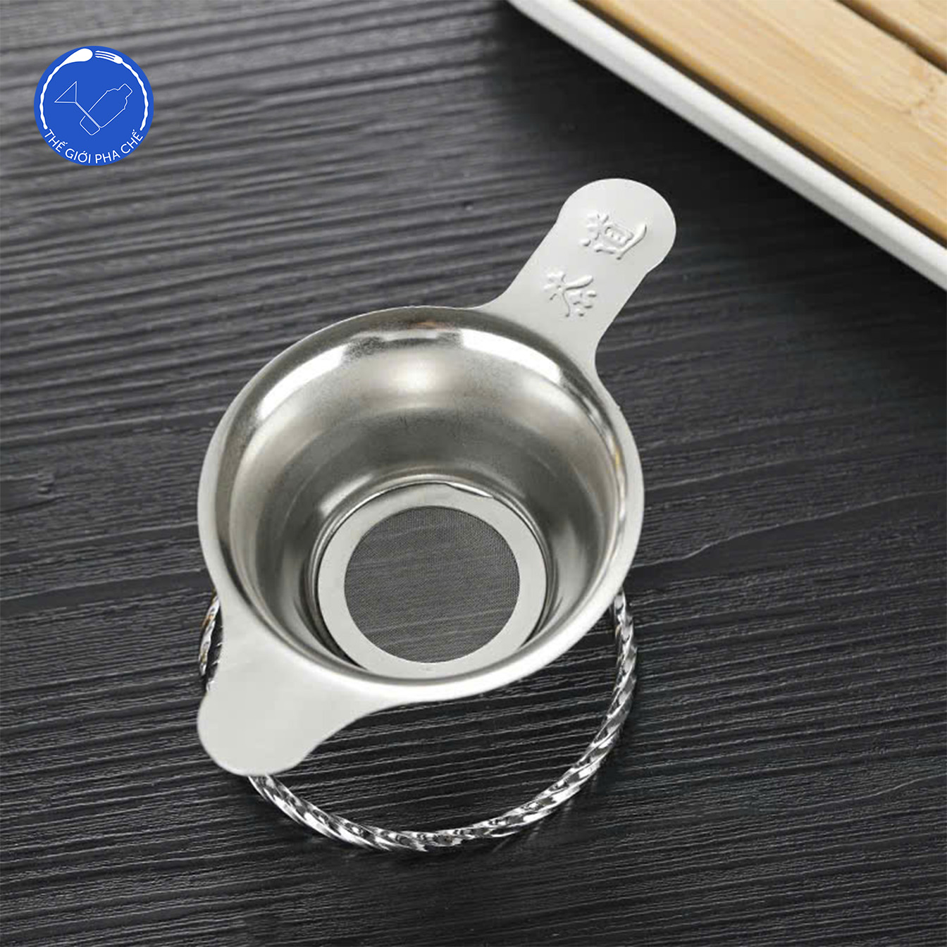 Chặn bã trà inox - 5