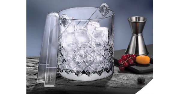 Xô đá thủy tinh Pasabahce Timeless Ice Bucket (Cái) 1000ml - 530068 - TH Thổ Nhĩ Kỳ - 2