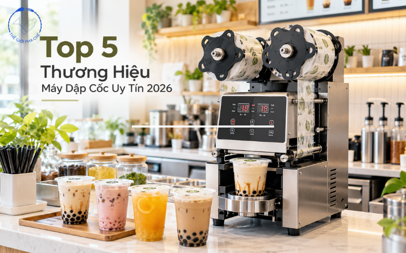 [Top 5] Thương hiệu máy dập cốc uy tín nhất