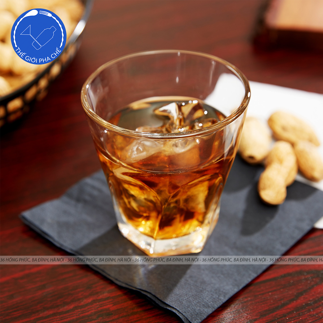 Ly thủy tinh Libbey Gibraltar Twist Rocks (Bộ 12c) 270ml - 15748 - TH Mỹ - 2