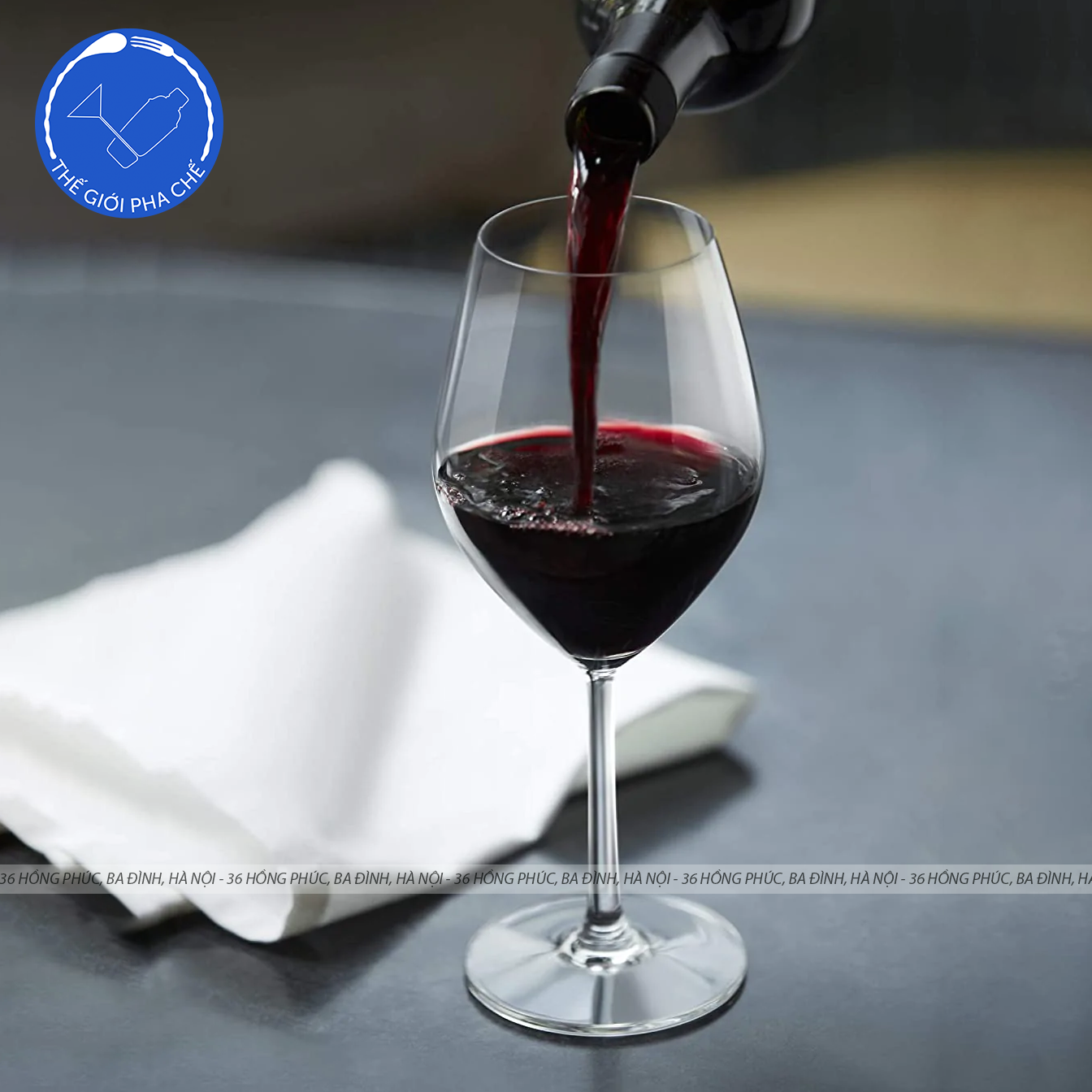 Ly thủy tinh Ocean Sante Red Wine (Bộ 6c) 420ml - 026R15 - TH Thái Lan - 6