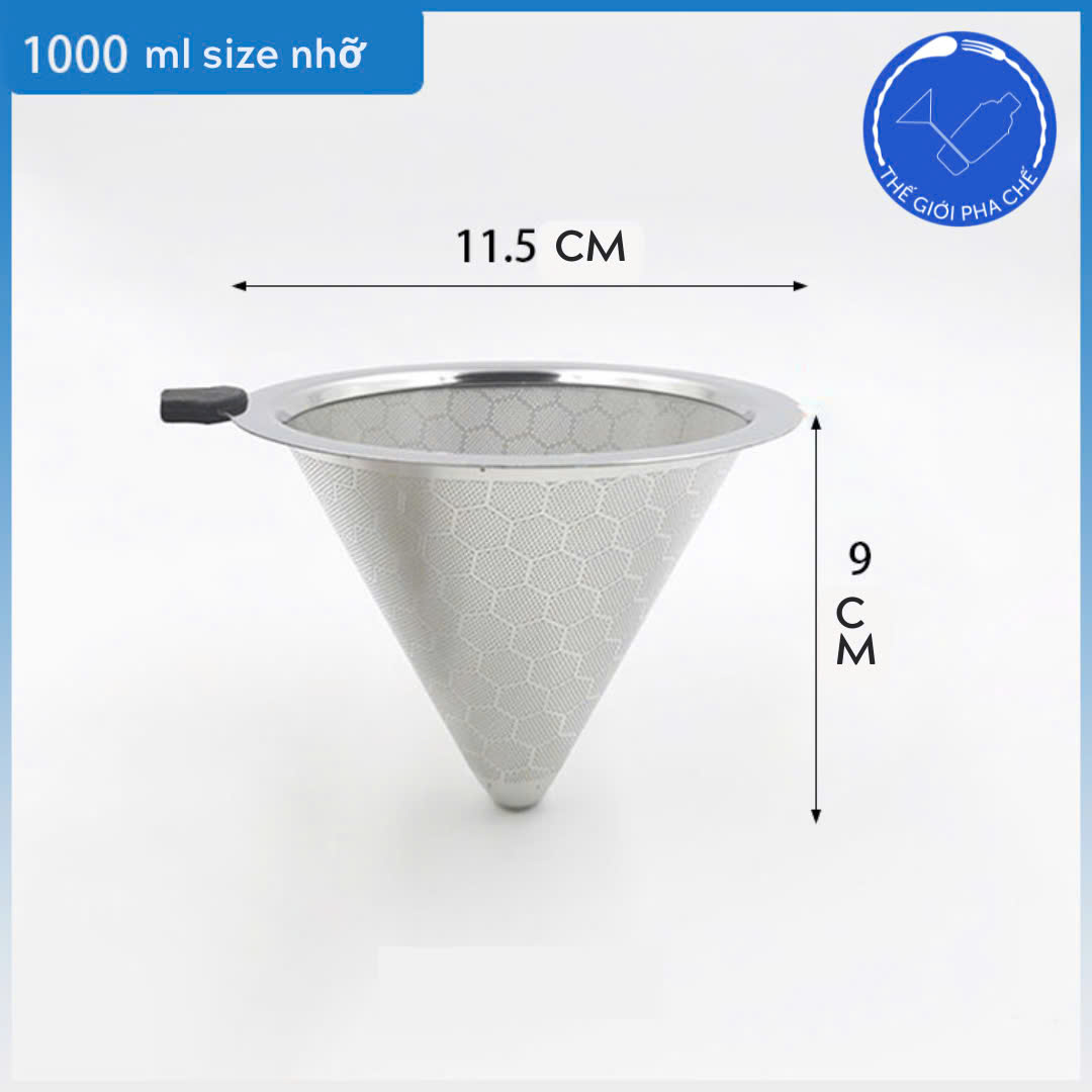 Phếu lọc trà inox  - 5