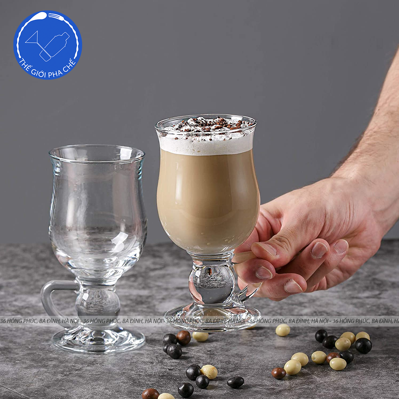 Ly thuỷ tinh Pasabahce Irish Coffee (Bộ 6c) 270ml - 44159 - SX Thổ Nhĩ Kỳ - 5