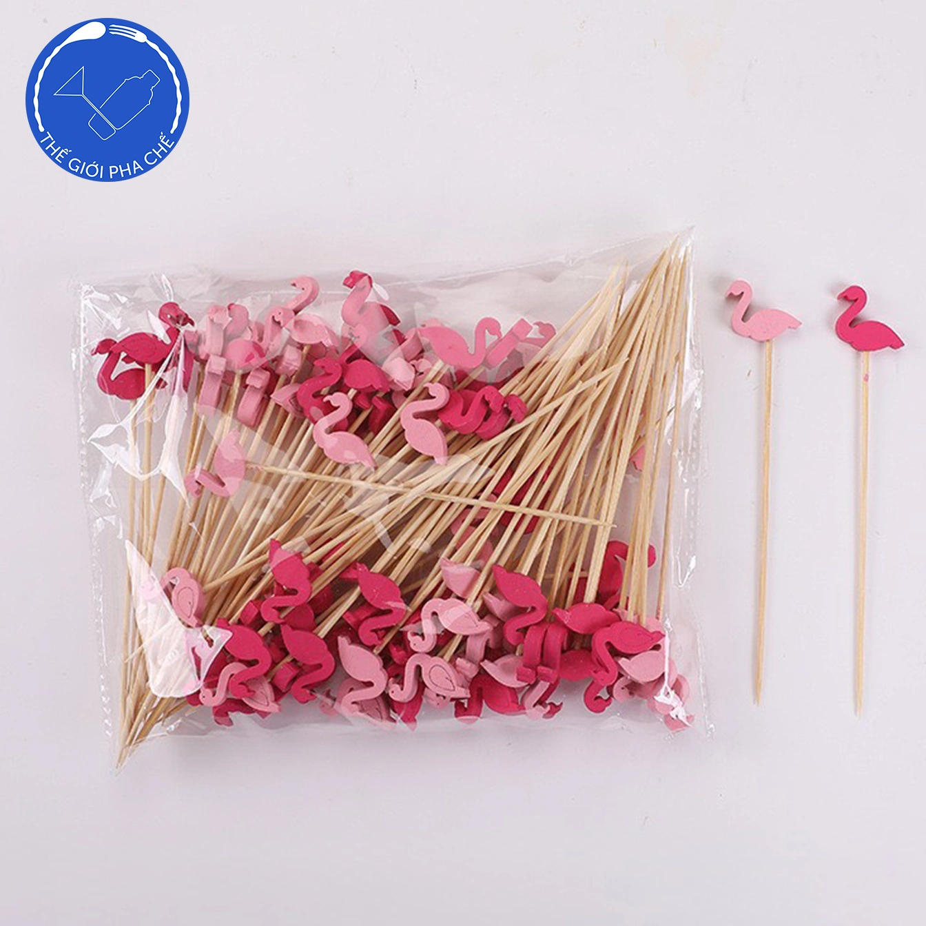 Tăm xiên trang trí sắc màu (1)