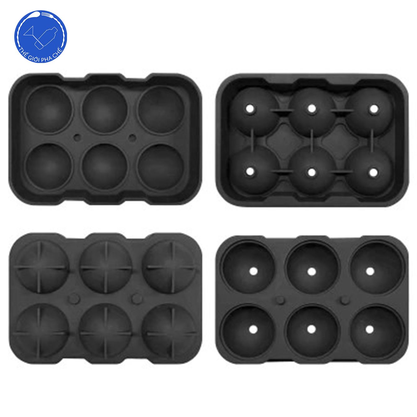 Khuôn Silicon Đá Viên Dáng Hoa Hồng - 5