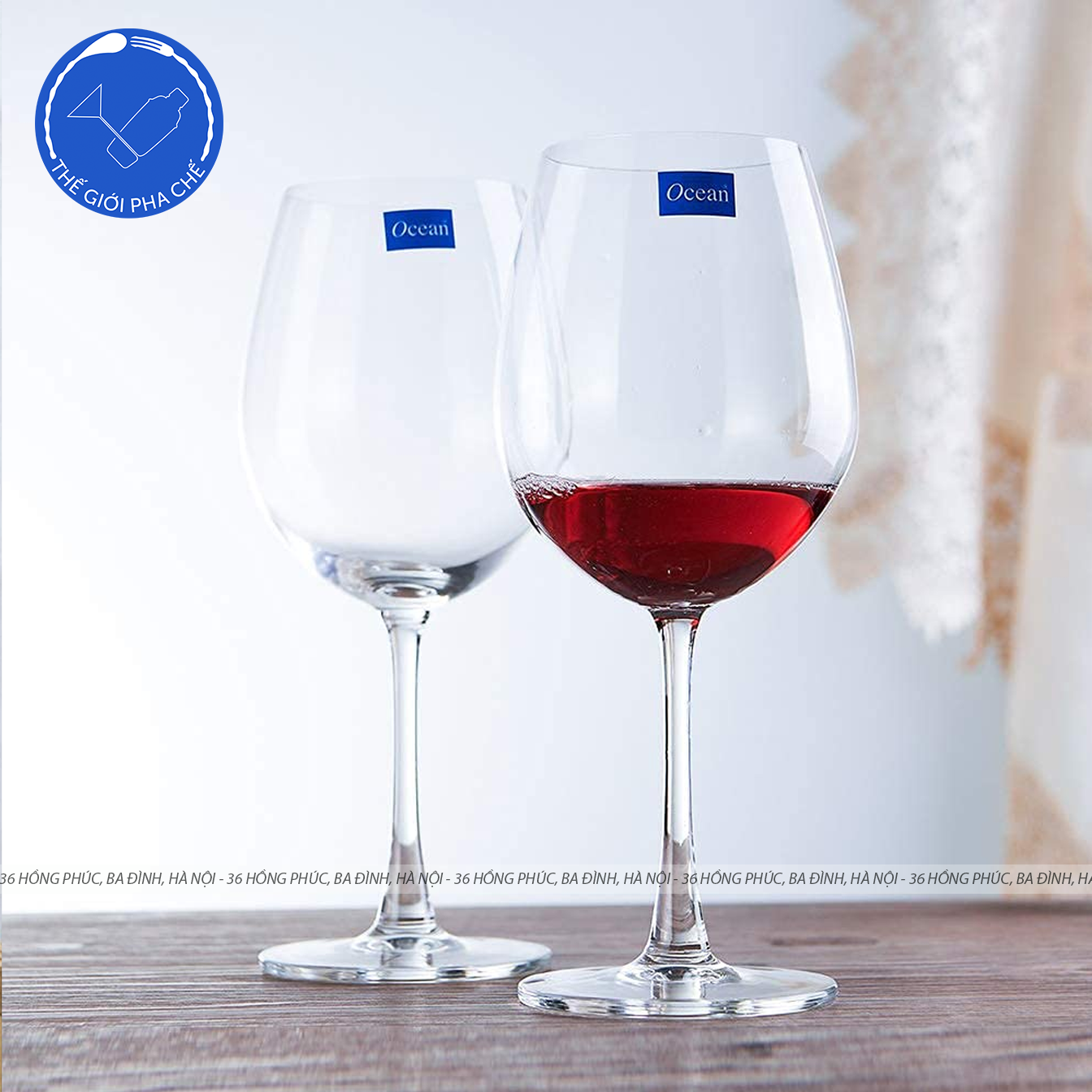 Ly thủy tinh Ocean Madison Bordeaux (Bộ 6c) 600ml - 015A21 - TH Thái Lan - 5