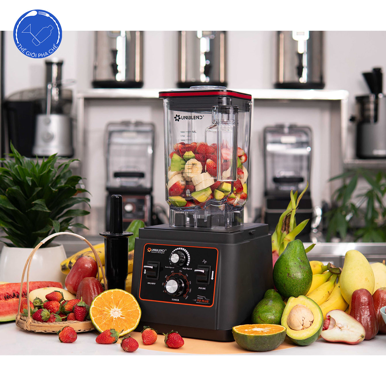 Máy xay công nghiệp Uniblend UB-712 Plus 4