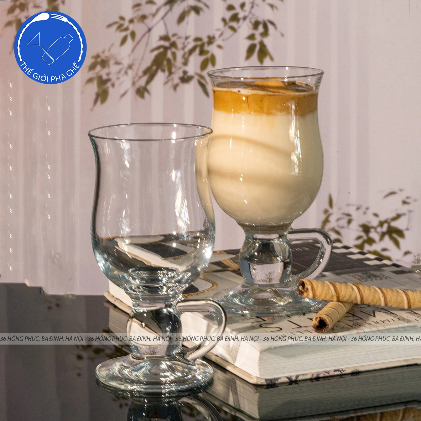 Ly thuỷ tinh Pasabahce Irish Coffee (Bộ 6c) 270ml - 44159 - SX Thổ Nhĩ Kỳ