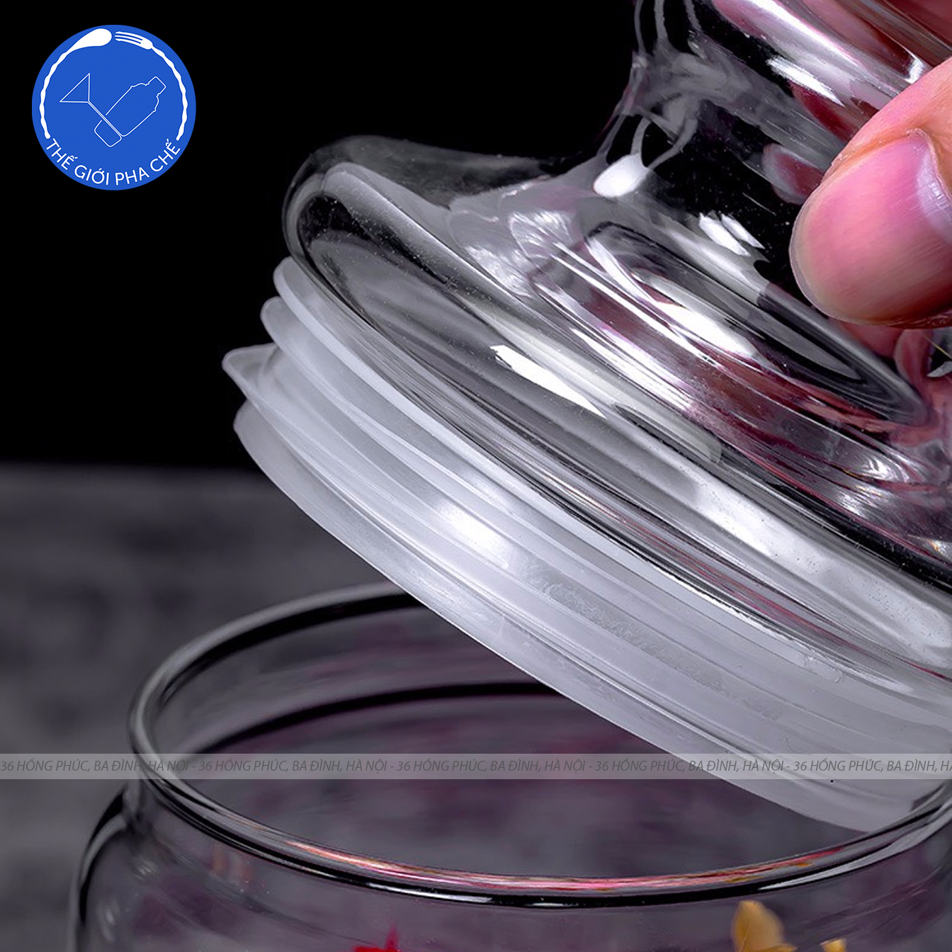 Lọ đựng thủy tinh Pop Jar nắp thủy tinh (Bộ 6c) - TH Thái Lan - 3