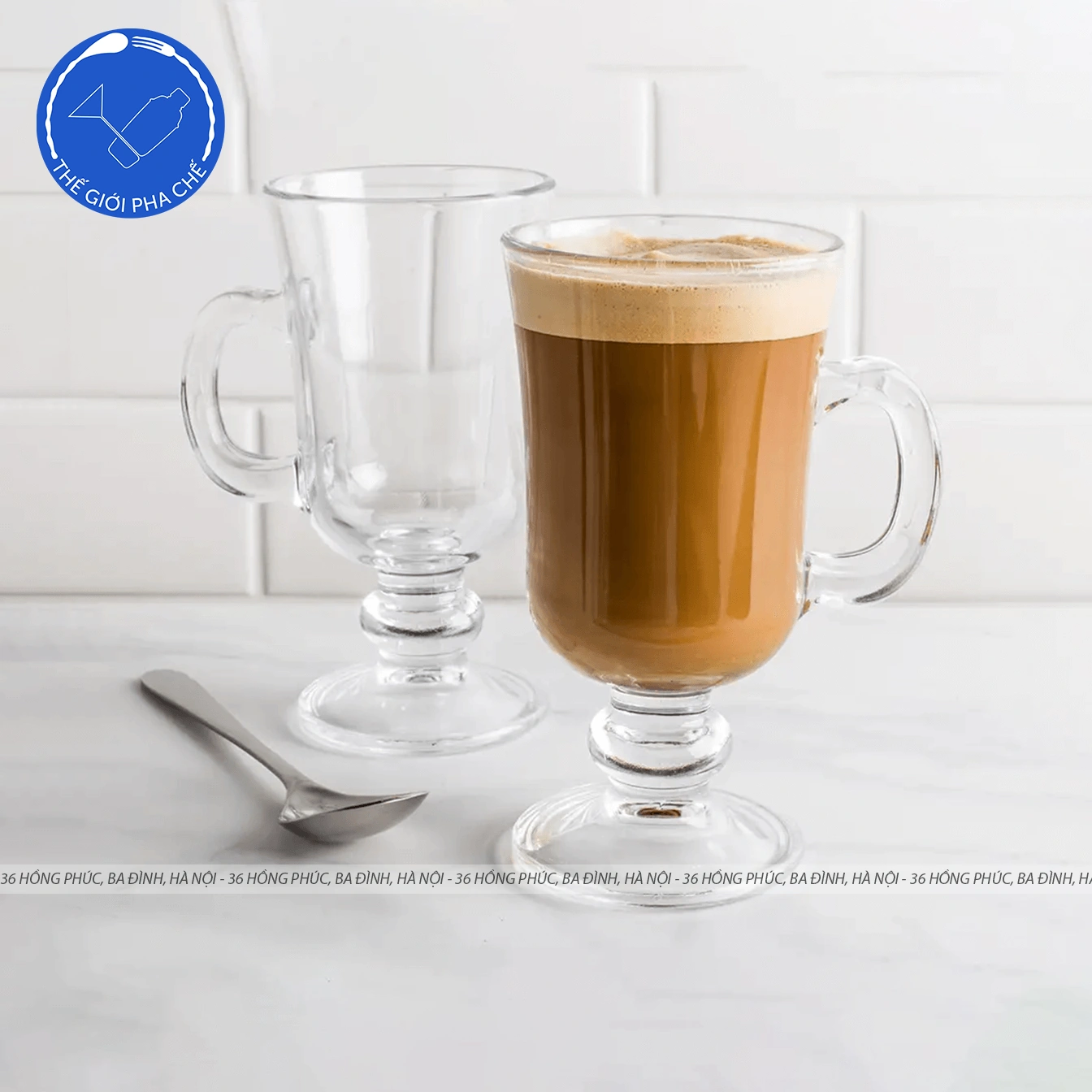Ly thuỷ tinh Pasabahce Irish Coffee (Bộ 6c) 230ml - 55141 - SX Thổ Nhĩ Kỳ