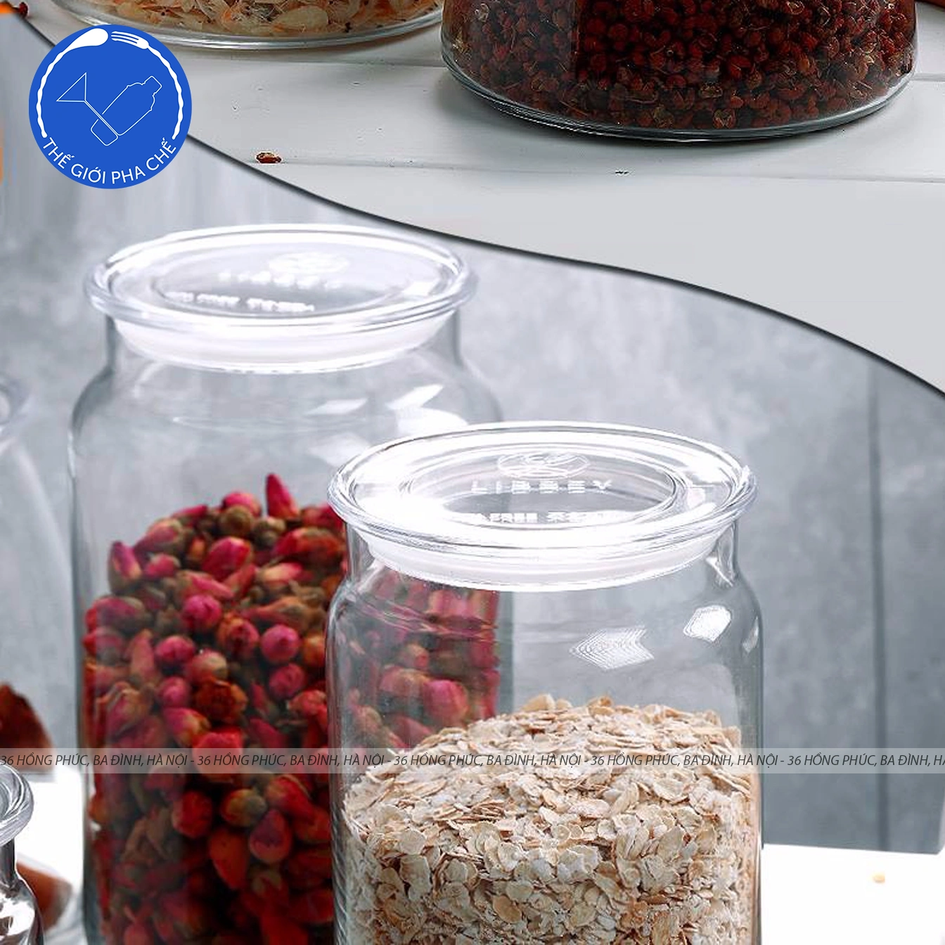 Lọ thủy tinh (Classic Storage Jar) (Cái) 750ml, 1000ml  - TH Mỹ