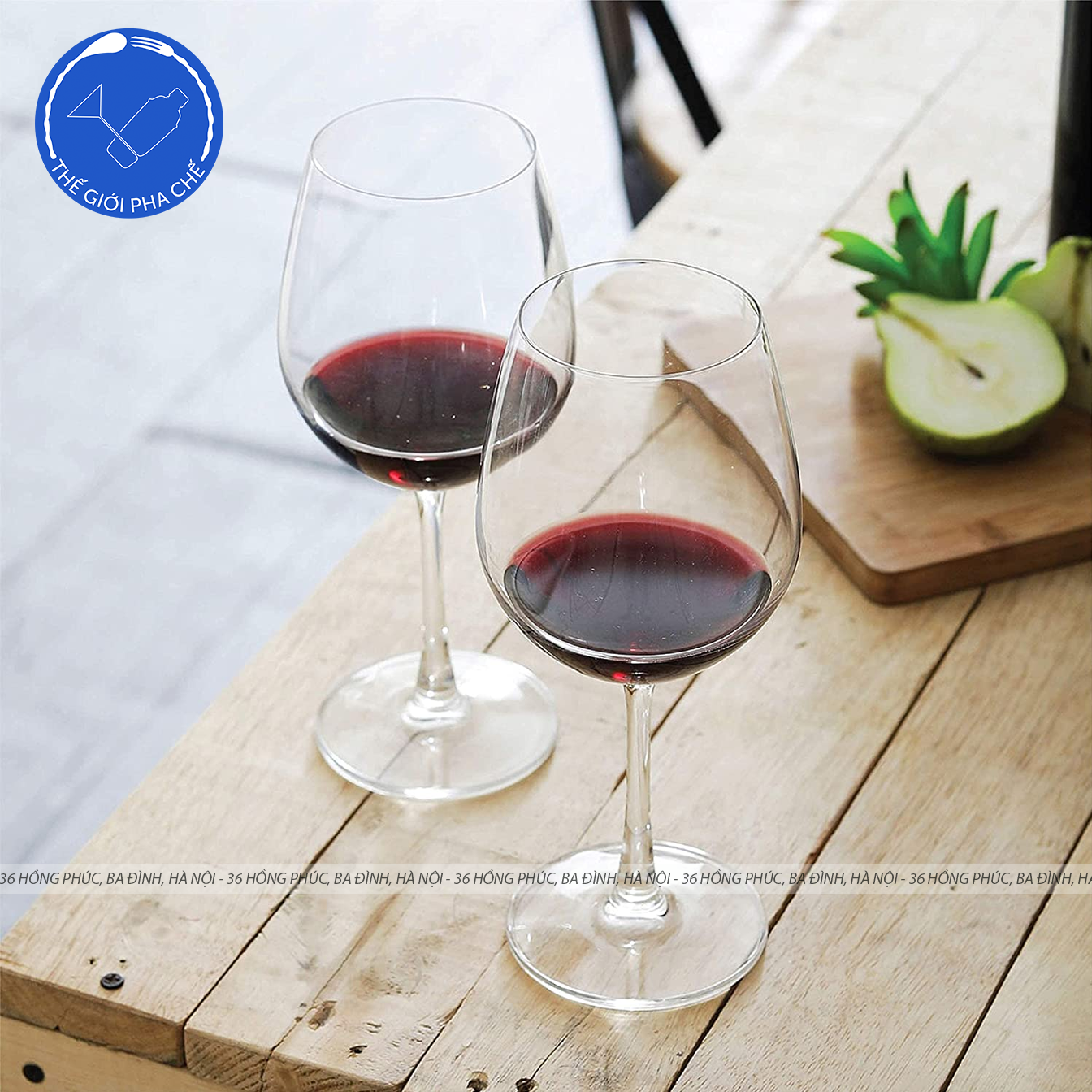 Ly thủy tinh Ocean Madison Bordeaux (Bộ 6c) 600ml - 015A21 - TH Thái Lan - 6