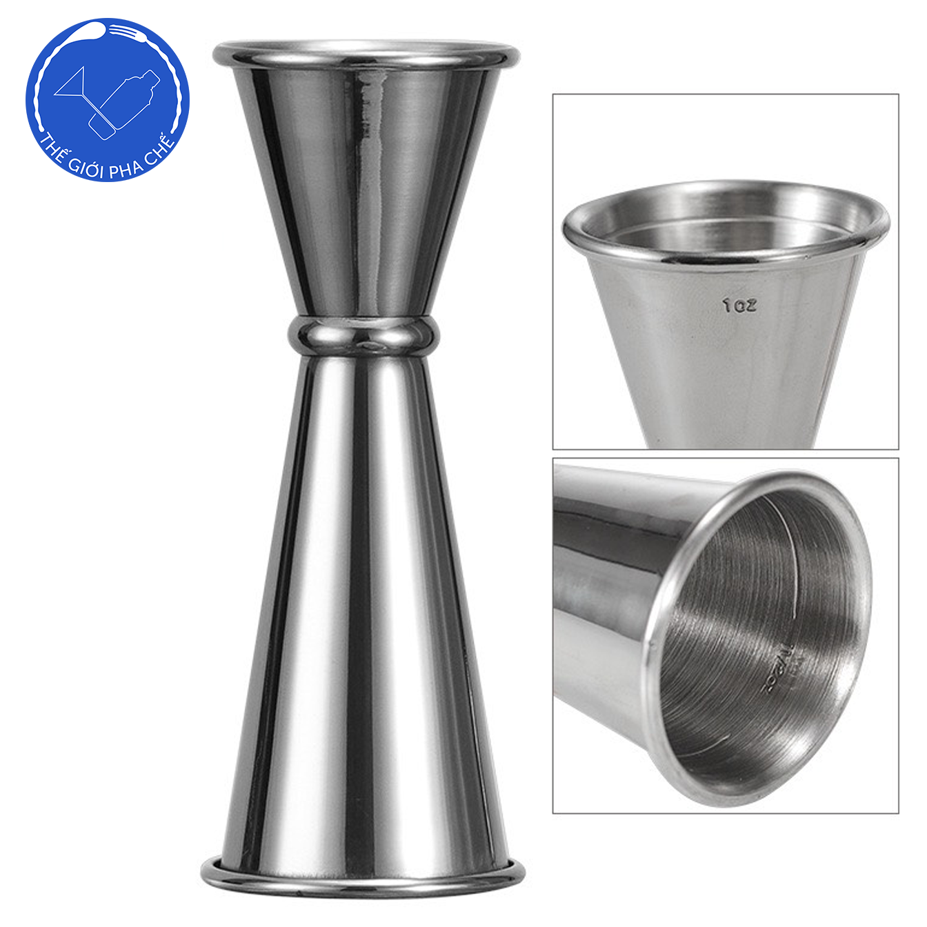 Jig viền inox màu 30/60ml - 5
