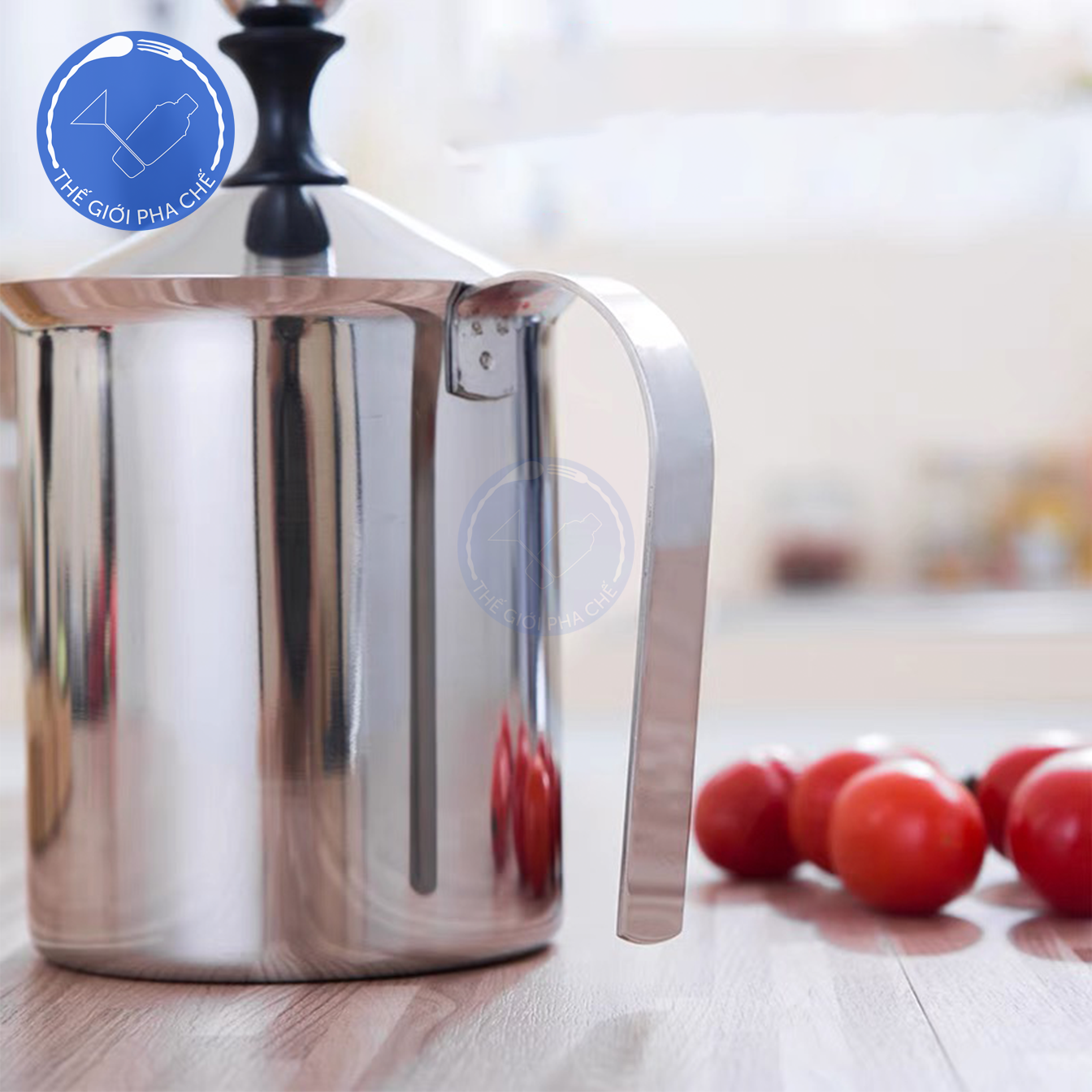 Ca sục sữa inox  - 3