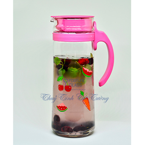 Bình thủy tinh Ocean Patio Pitcher  hoa (Cái) 1265ml - 3V1834401G0006- TH Thái Lan