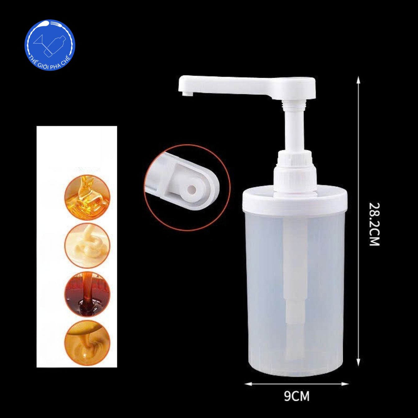 Bình bơm mứt sệt - 2