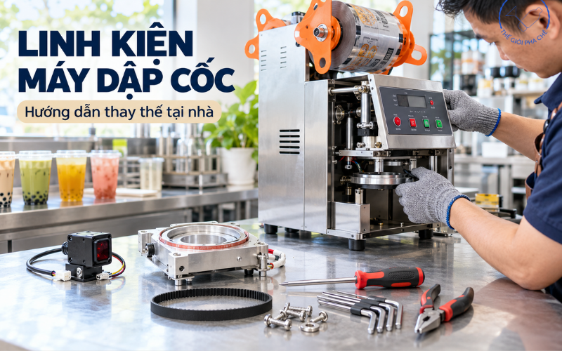 Linh kiện m&aacute;y dập cốc