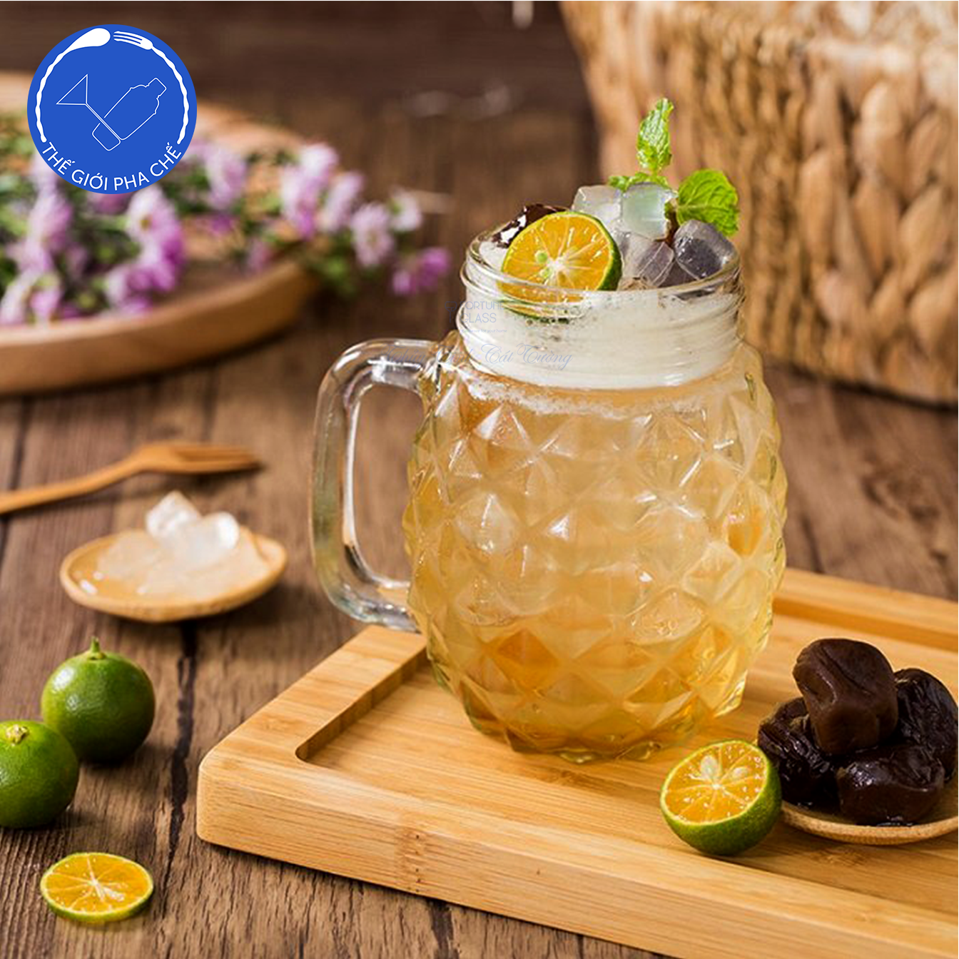 Ca quai quả dứa (Cái)  400ml - CL047 - 3