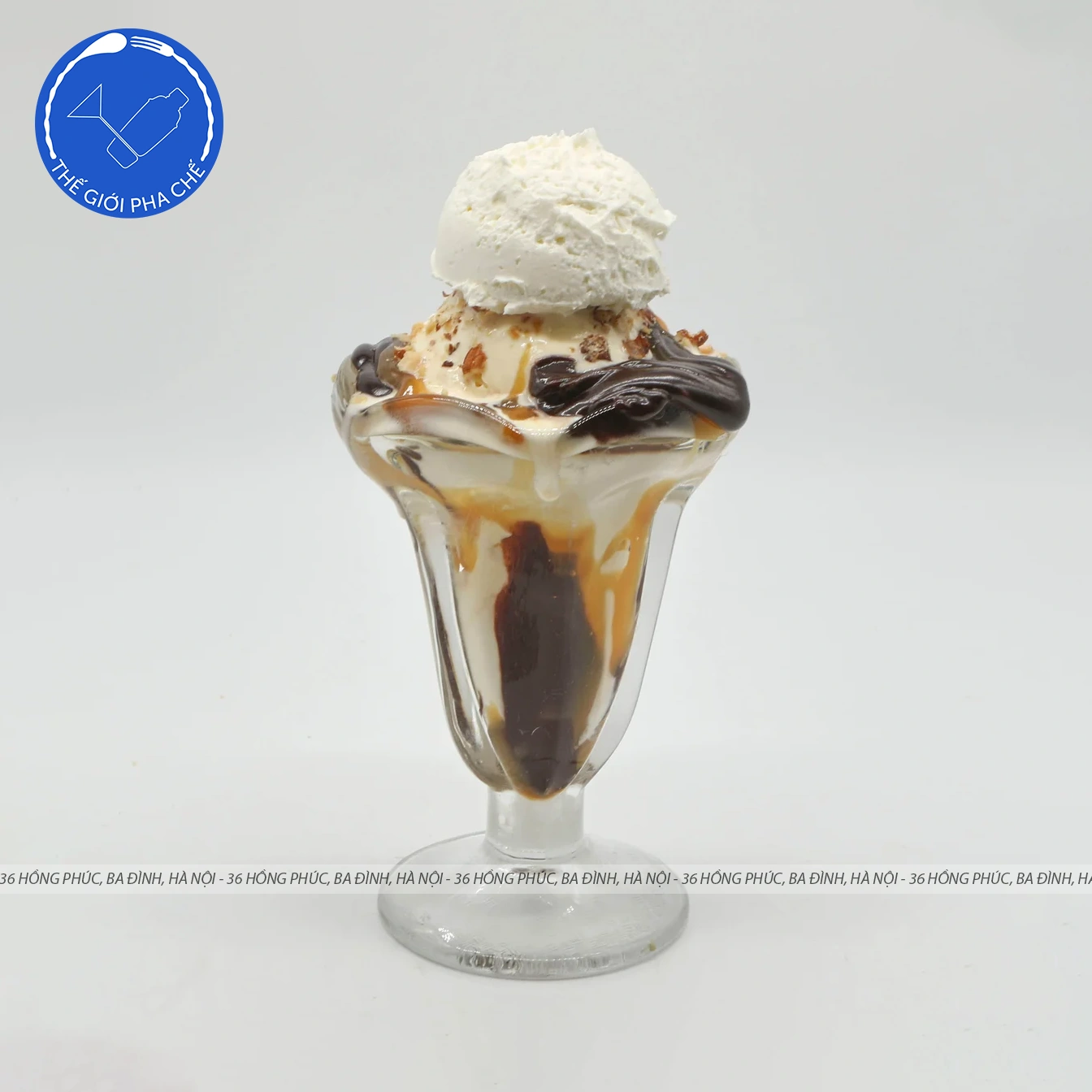 Ly thủy tinh Pasabahce Artic Ice Cream (Bộ 6c) 173ml - 51088 - SX Thổ Nhĩ Kỳ