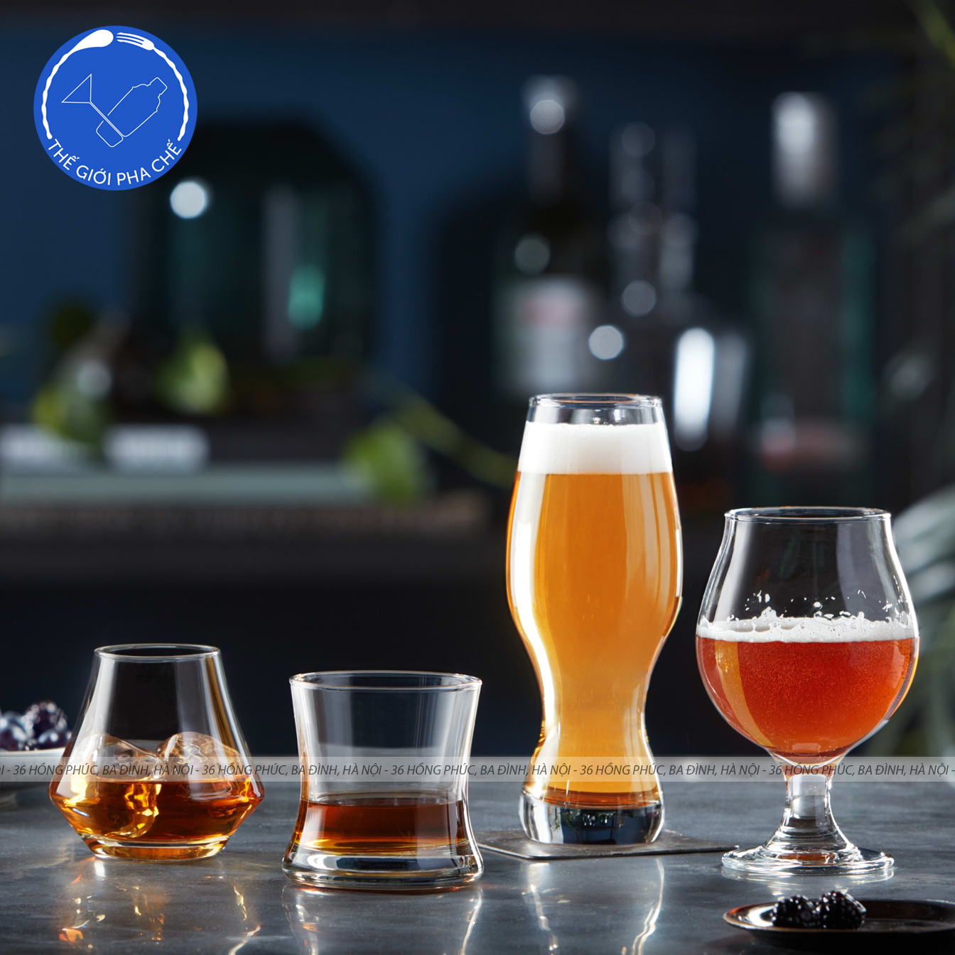 Ly thủy tinh Libbey Craft Beer (Bộ 12c) 473ml - 1647 - TH Mỹ - 4