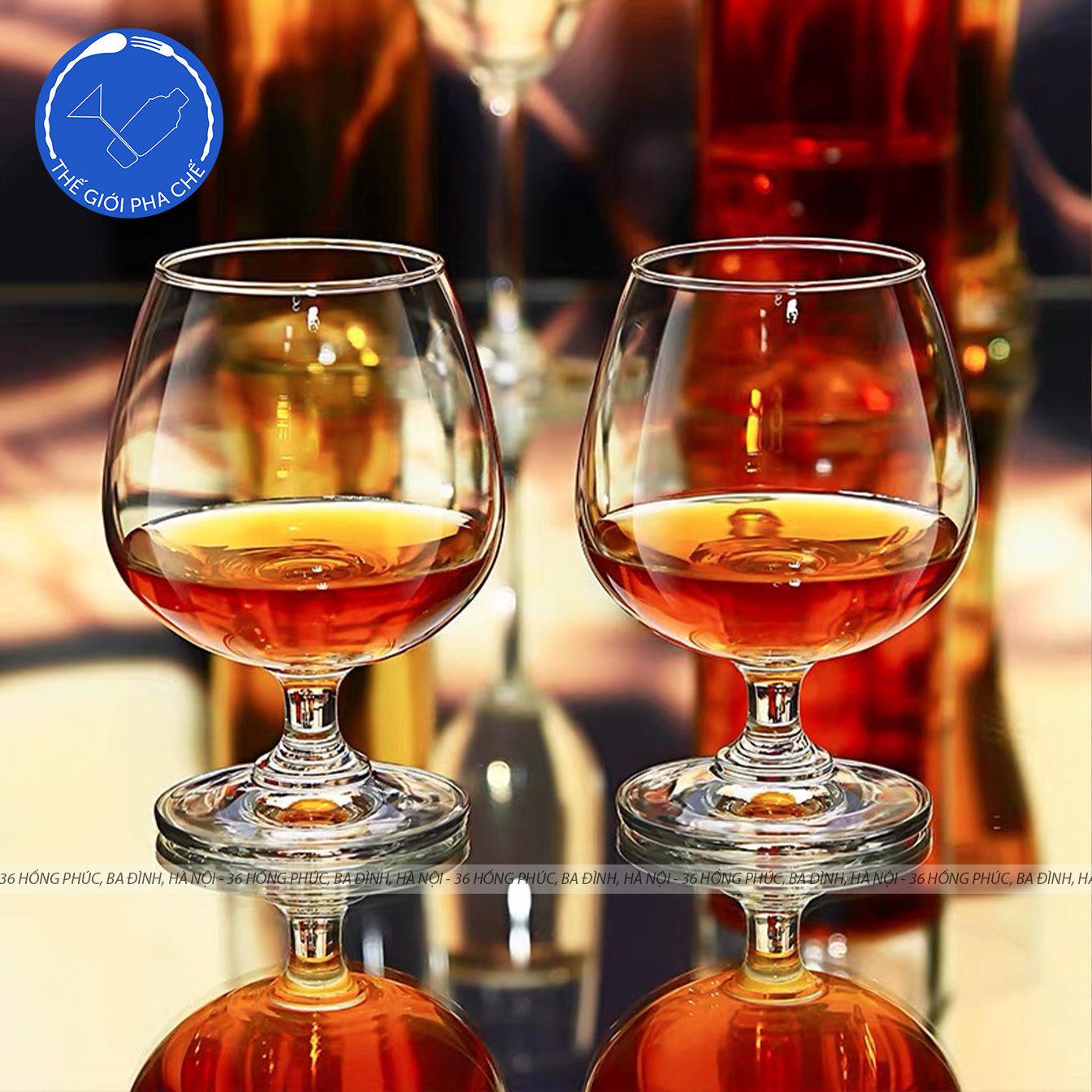 Ly thủy tinh Ocean Classic Brandy  (Bộ 6c) 340ml - 1501X12 - TH Thái Lan - 3