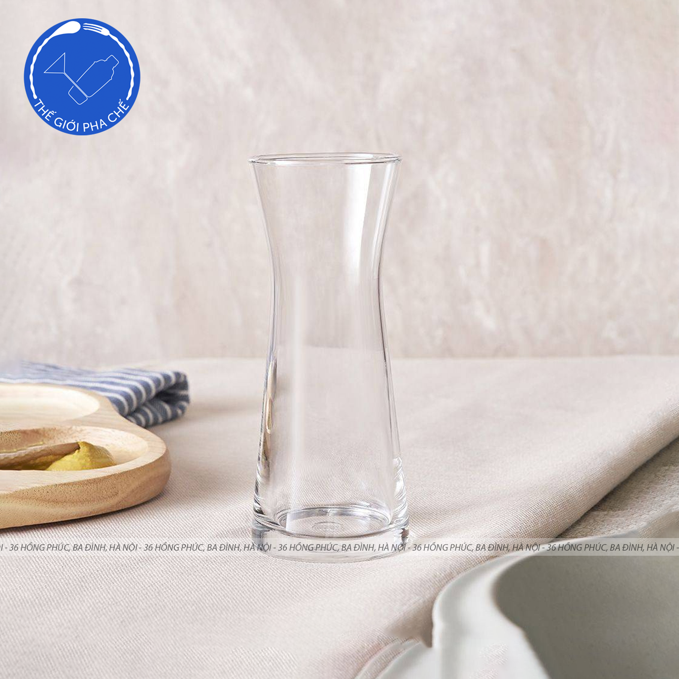 Bình thủy tinh Ocean Tempo Carafe không miệng rót  - 2