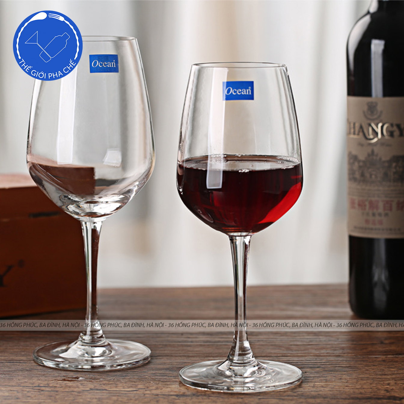 Ly thủy tinh Ocean Lexington Red Wine (Bộ 6c) 455ml - 019R16 - TH Thái Lan - 7
