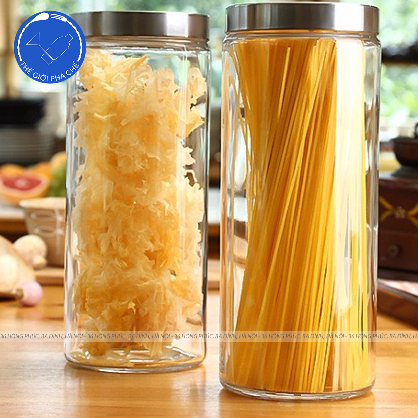 Lọ đựng thủy tinh nắp vặn (Cái) - SX Trung Quốc - 2