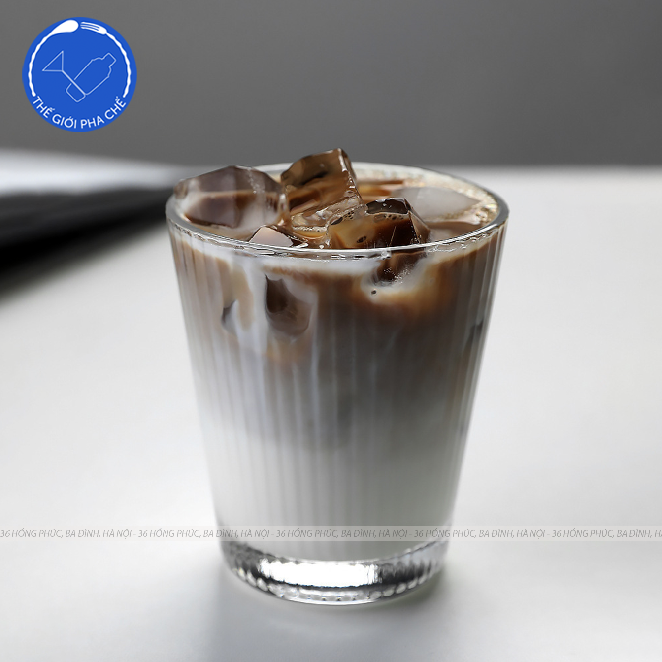 Ly thủy tinh kẻ sọc (Bộ 6c) 250ml - 309T - Trung Quốc - 2