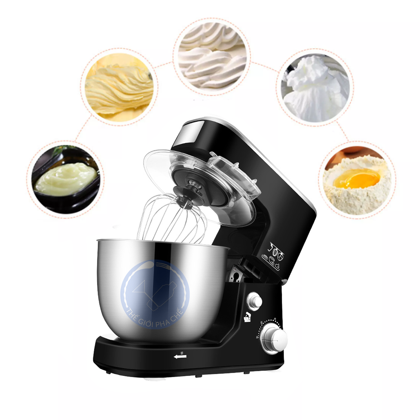 Máy đánh trứng Stelang  5L SC-236 1000W - 5