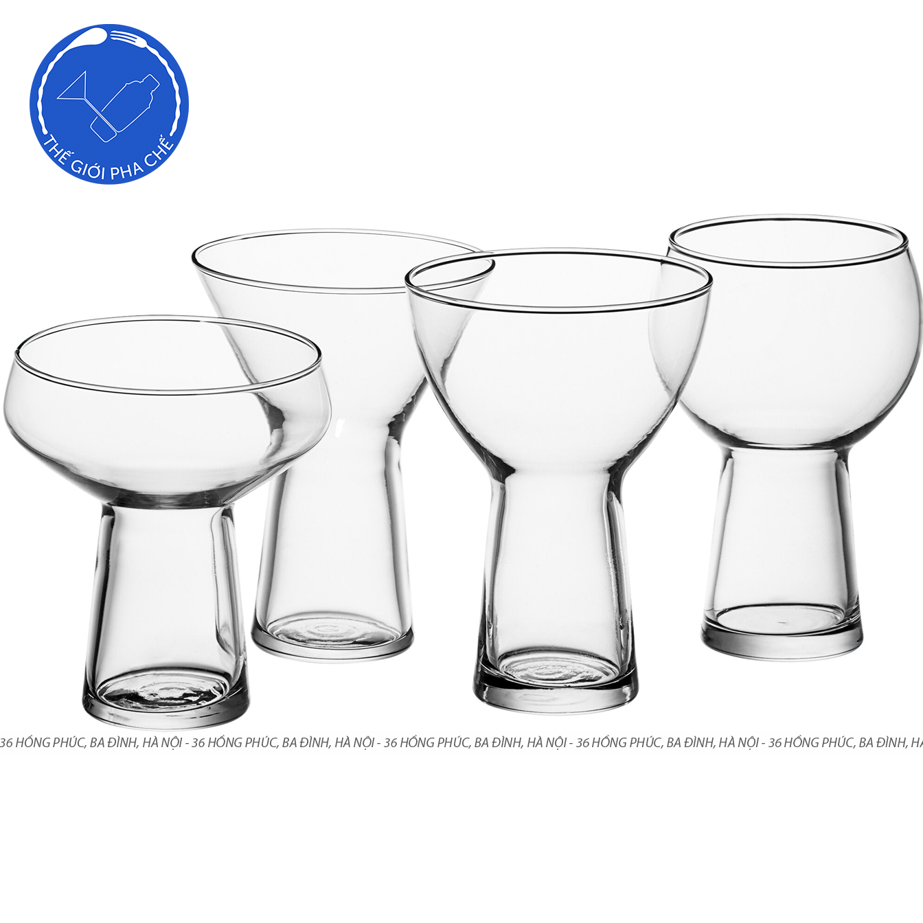 Ly thủy tinh Libbey Symbio Coupe (bộ 6 cái) 414ml  - 1102 - 4