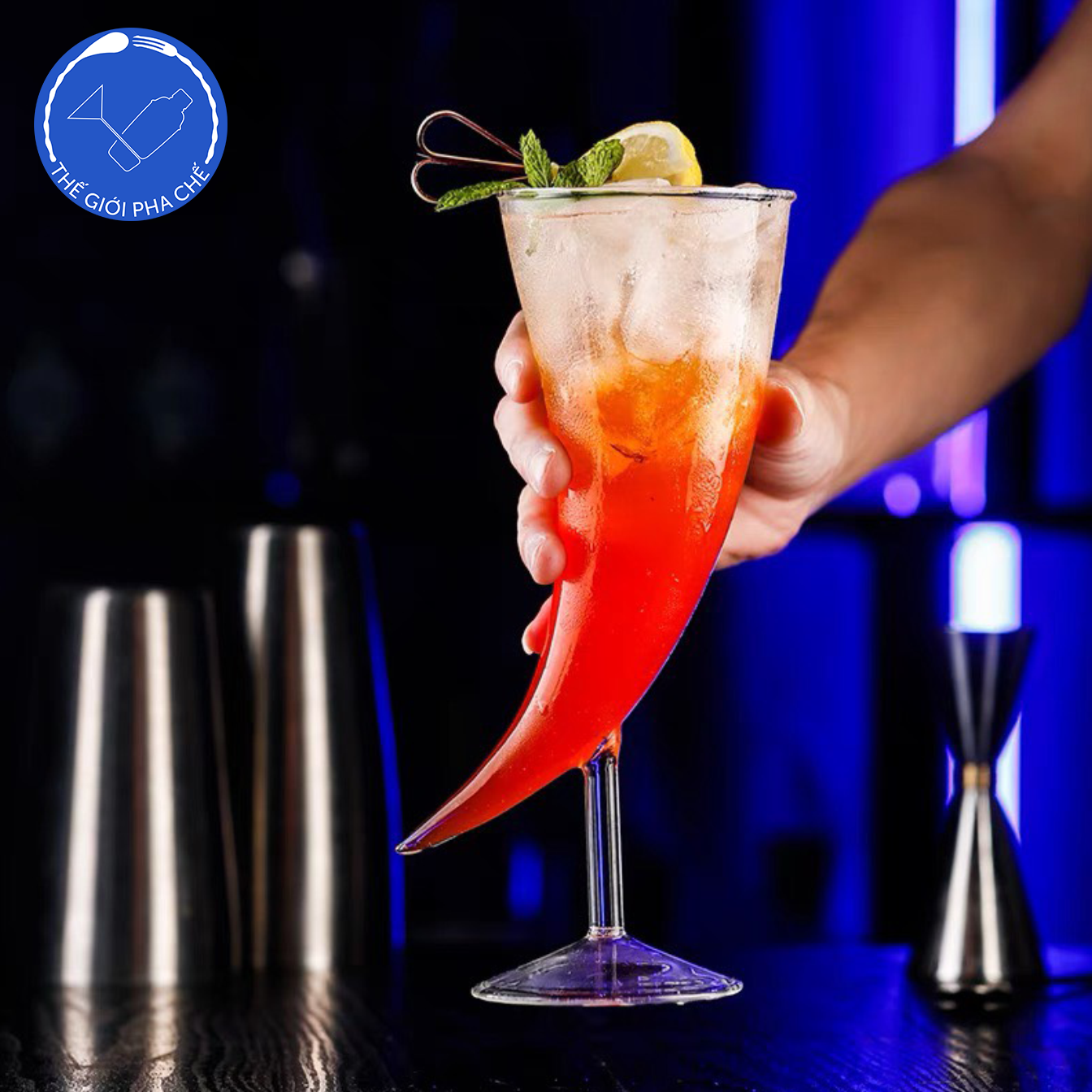 Ly Cocktail hình Tù Và (410ml) - CH070 - 5