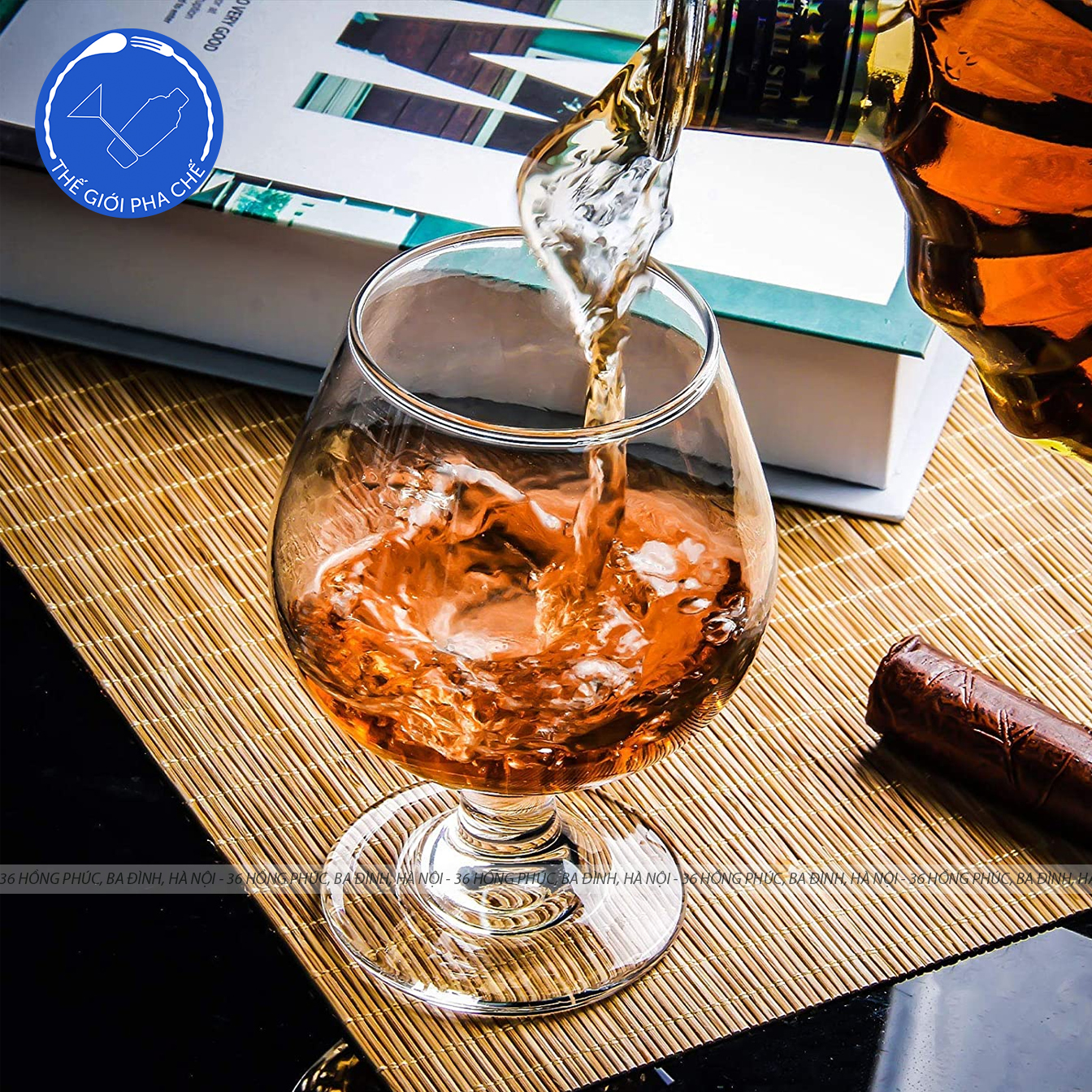Ly thủy tinh Ocean Classic Brandy (Bộ 6c) 255ml - 1501X09 - TH Thái Lan - 7