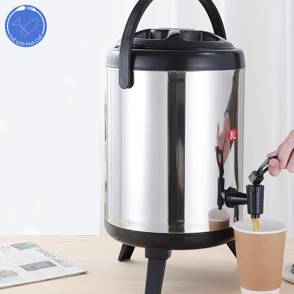 Bình ủ trà trơn xịn 6L, 8L, 10L, 12L - 7