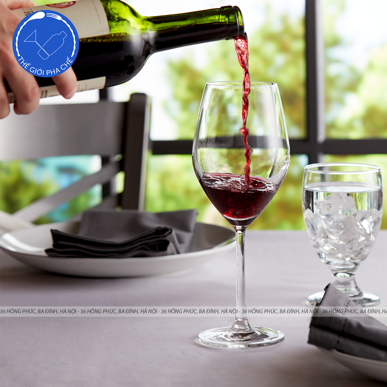 Ly thủy tinh Ocean Sante Red Wine (Bộ 6c) 420ml - 026R15 - TH Thái Lan - 2