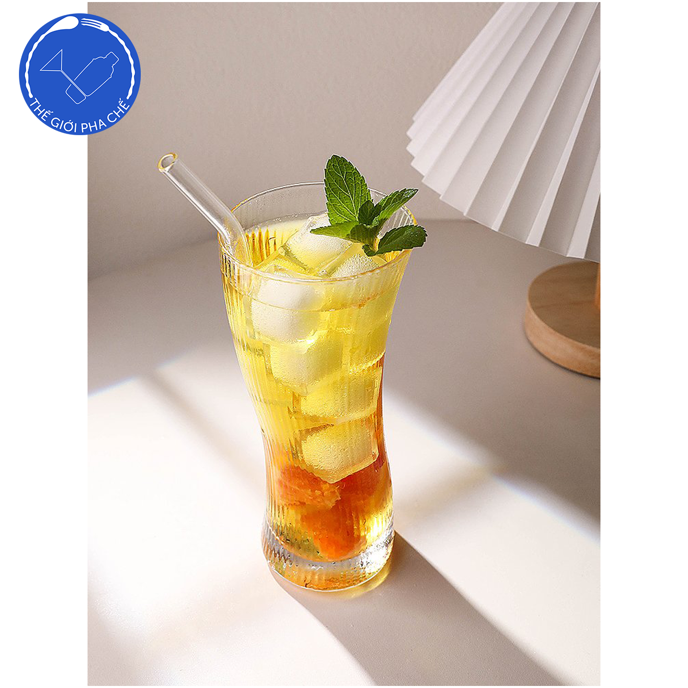 Cốc thủy tinh Salsa kẻ (bộ 6c) 380ml - 4