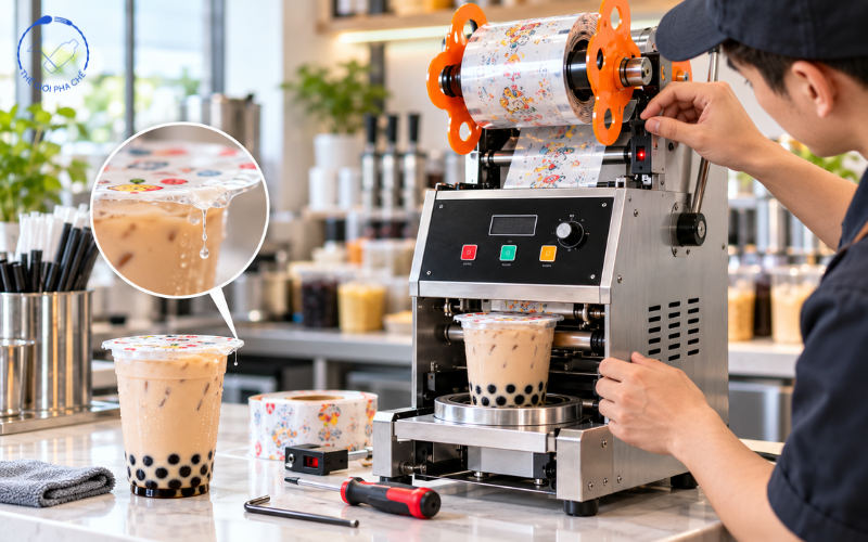 Lỗi thường gặp của máy dập cốc