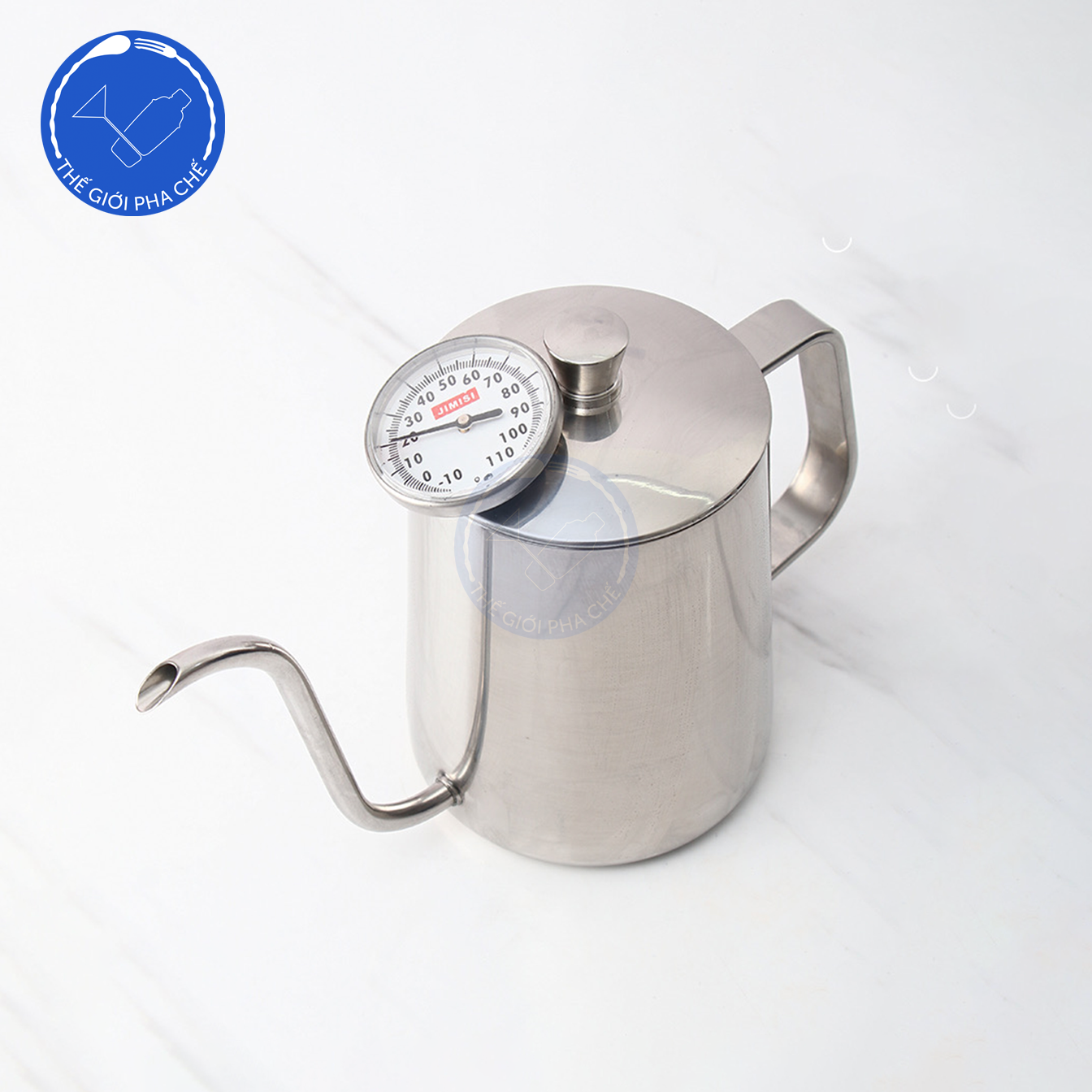 Bình rót café pour Over trắng 600ml - 3