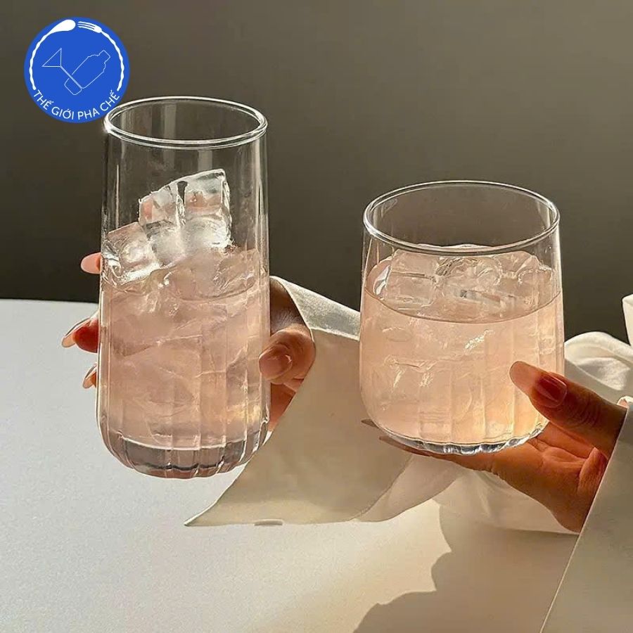 Ly bầu khía lùn CH108 Bộ 6 cái 320ml - 3