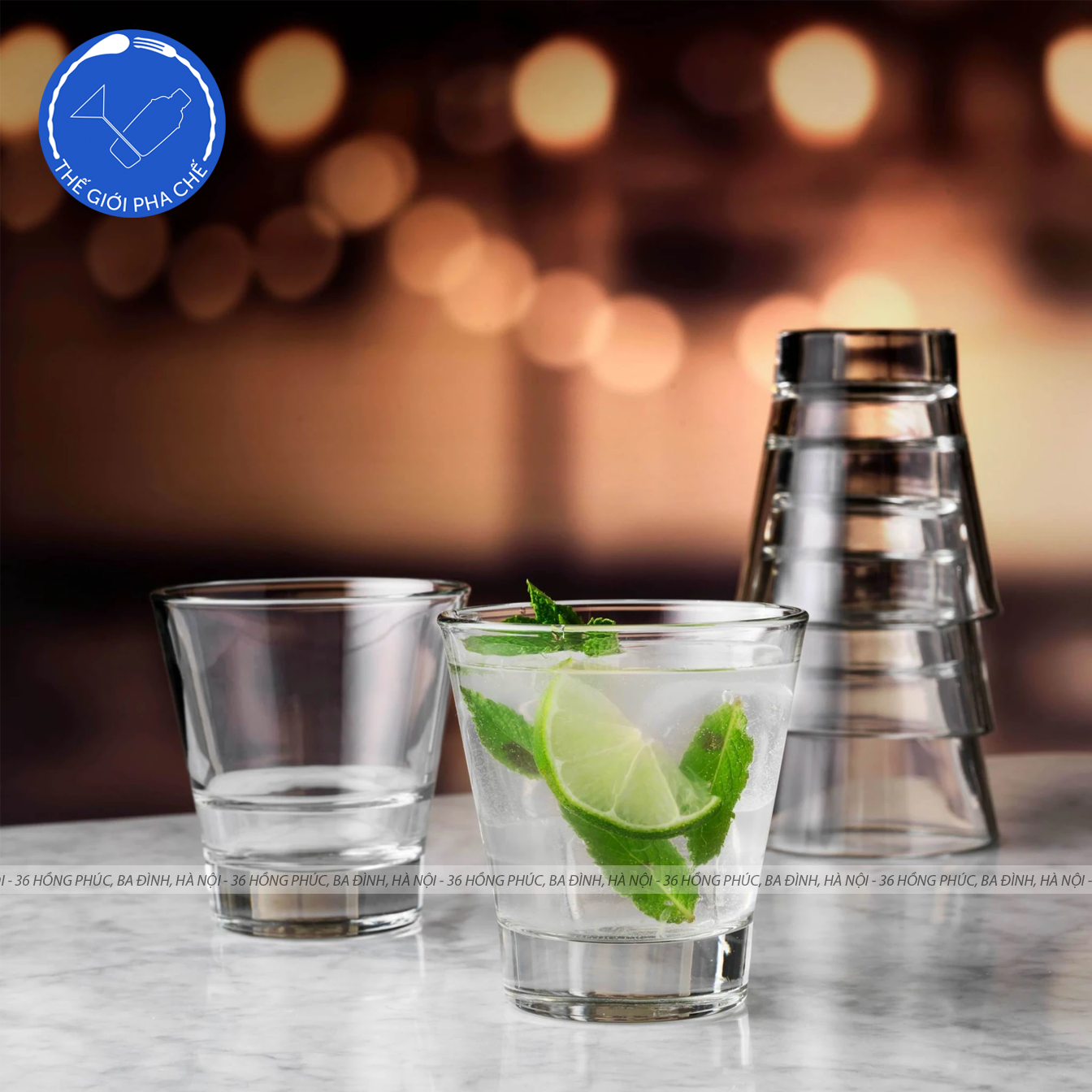 Ly thủy tinh Libbey Endeavor Double Old Fashioned (Bộ 12c) 355ml - 15712 - TH Mỹ - 3