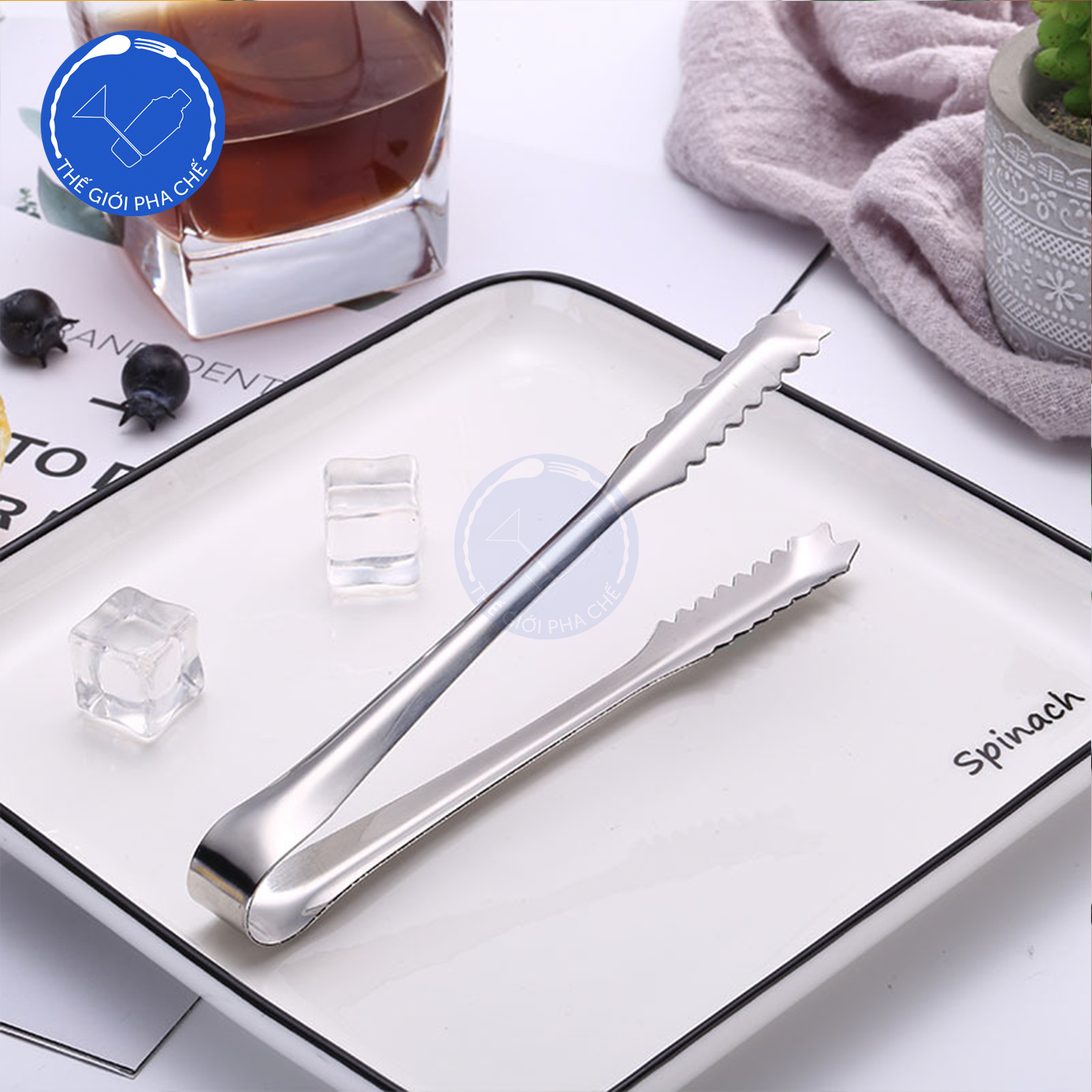 Gắp đá răng cưa inox - 5