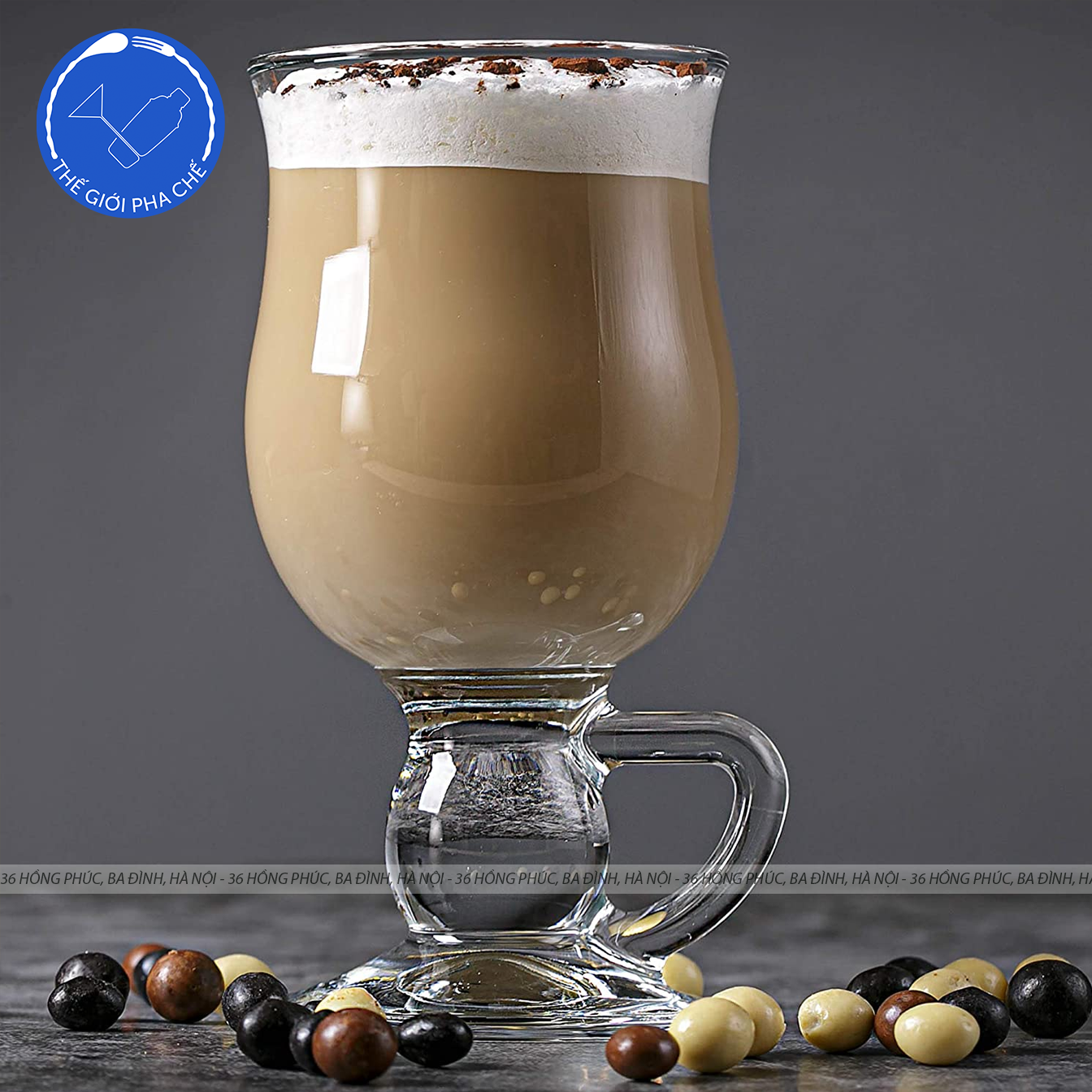 Ly thuỷ tinh Pasabahce Irish Coffee (Bộ 6c) 270ml - 44159 - SX Thổ Nhĩ Kỳ - 3