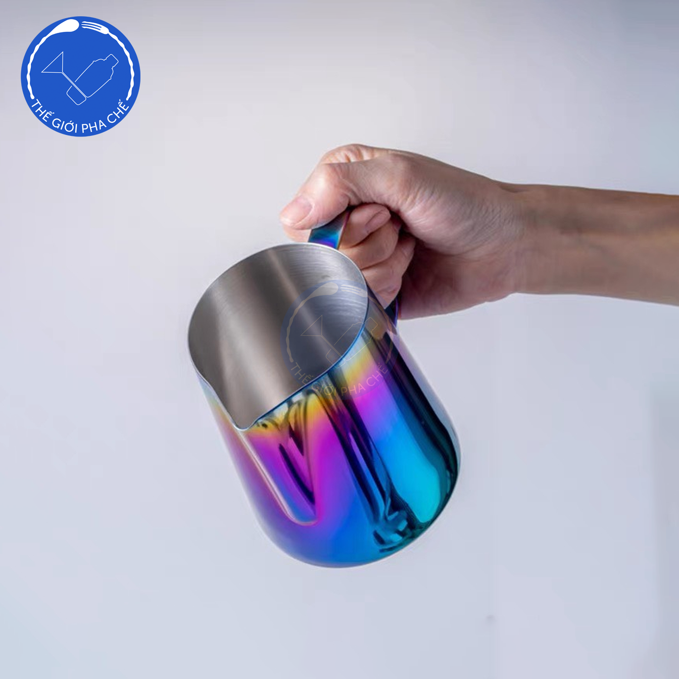Ca đánh sữa inox 7 màu - 2