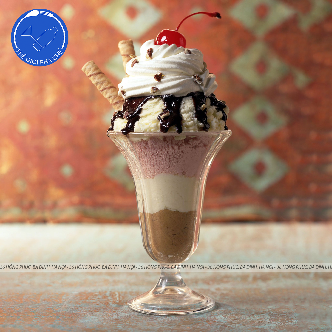 Ly thủy tinh Ocean Alaska Sundae Cup (Bộ 6c) 225ml - P00315 - TH Thái Lan - 2