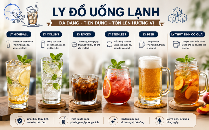 Ly đồ uống lạnh