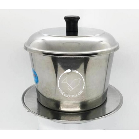 Phin inox 1 lạng có núm đen