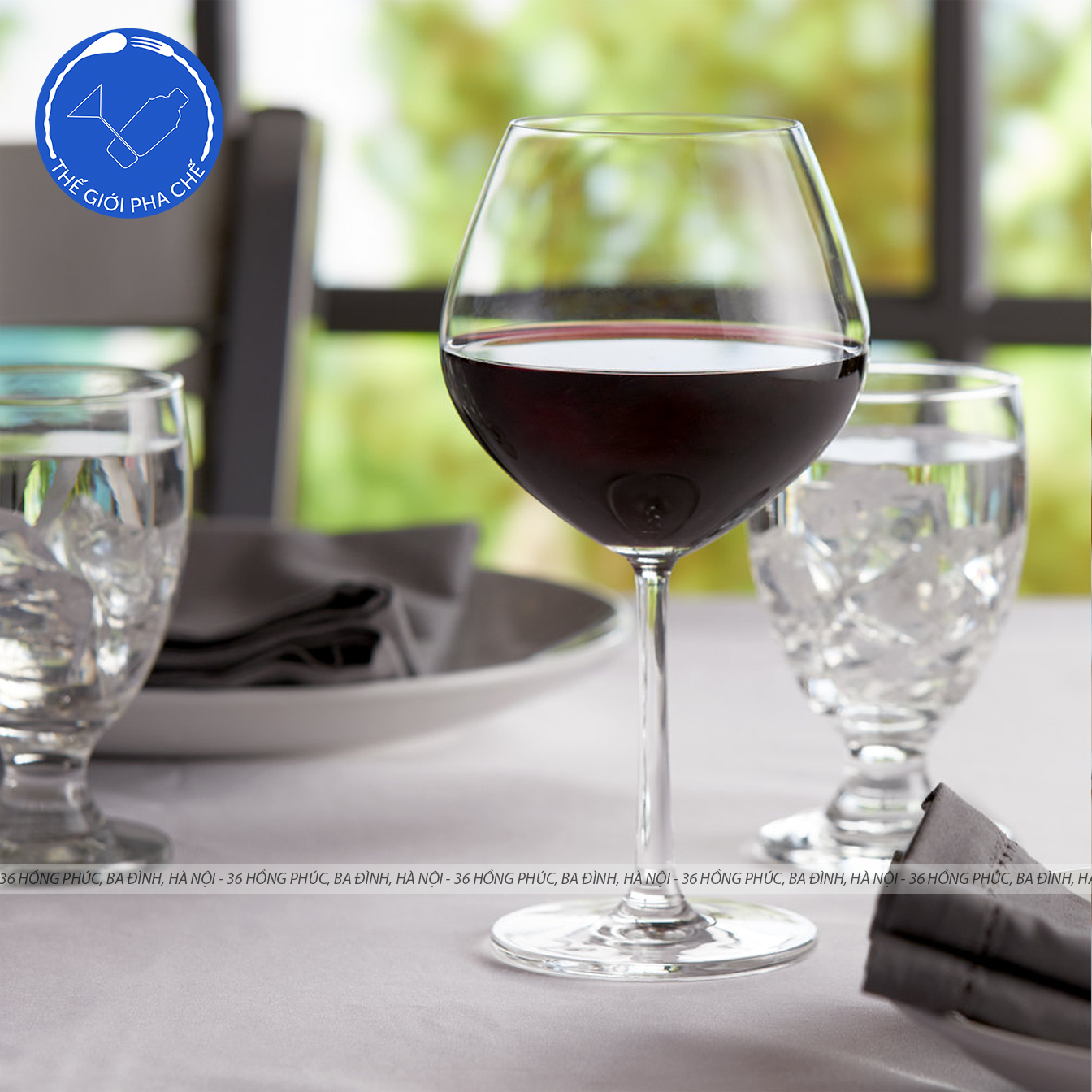 Ly thủy tinh Ocean Sante Burgundy (Bộ 6c) 635ml - 026D22 - TH Thái Lan - 3