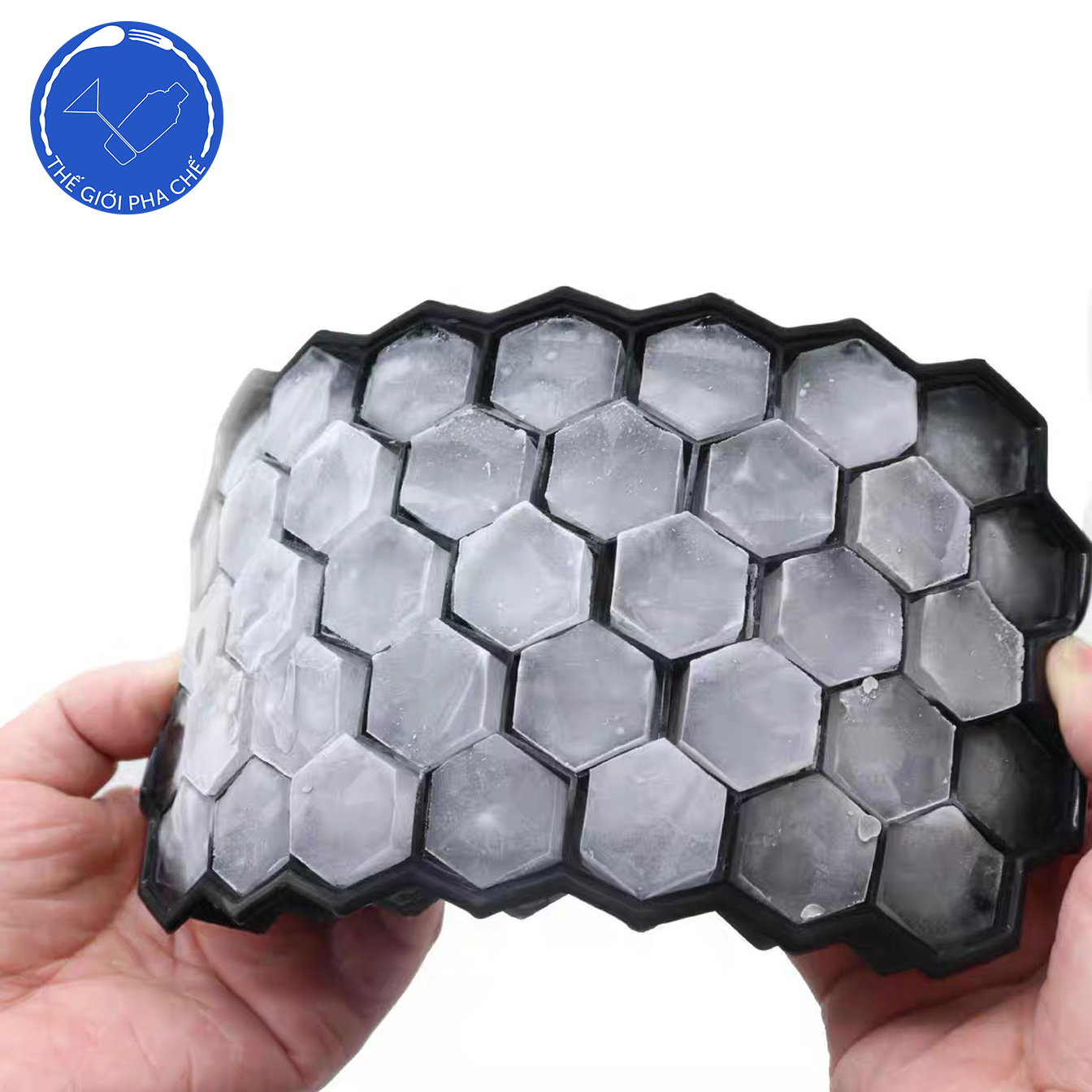 Khuôn Silicon Đá Viên Dáng Tổ Ong  - 2